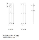 Rocky Mountain Oasis Push/Pull Set – 3″ x 20″