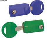 Chateau C-482-BD-KA E-Z Nylon Vacant Unit Cylinder Lock – Keyed Alike