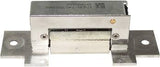 Adjustable Electric Strike Fail Secure, Faceplate 1-1/4 x 4-7/8, Off Center Stainless Steel 8-16V AC/DC