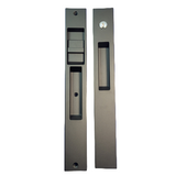 Interlock Invisio Flush Mount Sliding Door Handle Silver, 55-455SV