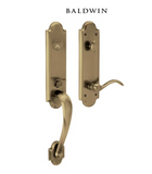 Baldwin 85354056BRENT BALD EVOLVED BOULDER X 5452V LVR X SGL X RH, Lifetime PVD Satin Nickel