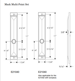Rocky Mountain Mack Multi-Point Patio Set – 1 3/4″ x 11″