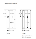 Rocky Mountain Metro Multi-Point Patio Set – 1 3/8″ x 11″