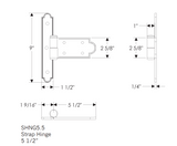 Rocky Mountain Strap Hinge 5 1/2″