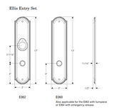 Rocky Mountain Ellis Entry Set 3″ x 13″