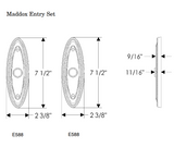Rocky Mountain Maddox Entry Set 2 3/8″ x 7 1/2″