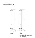 Rocky Mountain Ellis Patio Sliding Door Set – 1 3/4″ x 11″