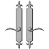 Rocky Mountain Fleur de Lis Entry Set 2″ x 15″