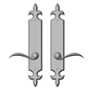Rocky Mountain Fleur de Lis Entry Set 2 1/2″ x 15″