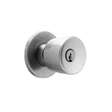 Falcon X Series Single Cylinder Keyed Entry Grade 1 Storeroom Elite Door Knob Set with Small Format Interchangeable Core