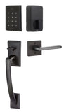 Emtek Empowered 2 Keyless Entry Set with Ares Grip