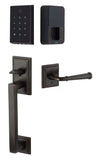 Emtek Empowered 2 Touch Screen Entry Set with Hamden Grip