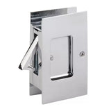 Emtek 2107 Modern Rectangular Pocket Door Lock (2-1/2" x 4-1/2") - Passage