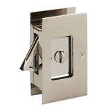 Emtek 2108 Modern Rectangular Pocket Door Lock (2-1/2" x 4-1/2") - Privacy