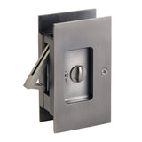 Passage Modern Rectangular Pocket Door Lock