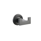 Emtek Small Disc Double Hook in Oil Rubbed Bronze