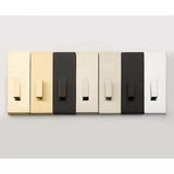 Modern Rectangular Barn Door Privacy Lock with Strike