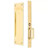 Emtek 2103 Classic Pocket Door Mortise Locks (2-1/2" x 7-1/2") - Keyed