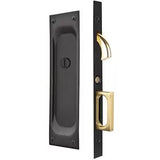 Emtek 2105 Classic Pocket Door Mortise Locks (2-1/2" x 7-1/2") - Privacy