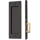 Emtek 2114 Modern Rectangular Pocket Door Mortise Locks (2-7/8" x 7-1/4") - Passage