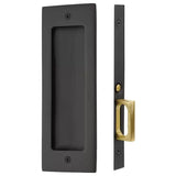 Emtek 2114 Modern Rectangular Pocket Door Mortise Locks (2-7/8" x 7-1/4") - Passage