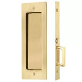 Emtek 2114 Modern Rectangular Pocket Door Mortise Locks (2-7/8" x 7-1/4") - Passage