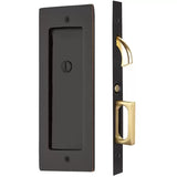 Emtek Modern 2115 Rectangular Pocket Door Mortise Locks (2-7/8" x 7-1/4") - Privacy