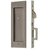 Emtek Modern 2115 Rectangular Pocket Door Mortise Locks (2-7/8" x 7-1/4") - Privacy