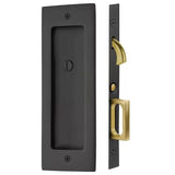 Emtek Modern 2115 Rectangular Pocket Door Mortise Locks (2-7/8" x 7-1/4") - Privacy