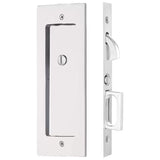 Emtek Modern 2115 Rectangular Pocket Door Mortise Locks (2-7/8" x 7-1/4") - Privacy