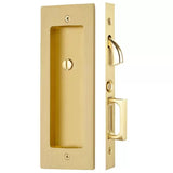 Emtek Modern 2115 Rectangular Pocket Door Mortise Locks (2-7/8" x 7-1/4") - Privacy