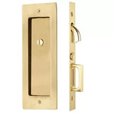 Emtek Modern 2115 Rectangular Pocket Door Mortise Locks (2-7/8" x 7-1/4") - Privacy