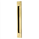 Emtek 221714 MODERN RECTANGULAR FLUSH PULLS With 2" x 14" Overall For 12" C-to-C Appliance Pull