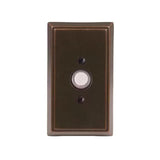 Emtek 2403 Brass Rectangular Door Bell Cover