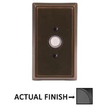Emtek 2403 Brass Rectangular Door Bell Cover
