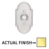 Emtek 2408 Brass Style 8 Door Bell Cover