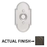Emtek 2408 Brass Style 8 Door Bell Cover