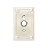 Emtek 2451 Brass Arts & Crafts Door Bell Cover