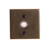 Emtek 2459 Brass Square Door Bell Cover