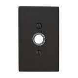 Emtek 2464 Brass Small Rectangular Door Bell Cover