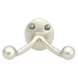 Emtek 2607 Double Hook with Oval Foot