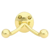 Emtek 2607 Double Hook with Oval Foot