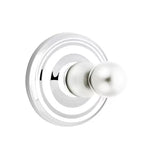Emtek 2608 Brass Single Hook Post