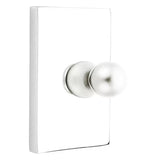 Emtek 2608 Brass Single Hook Post