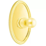 Emtek 2608 Brass Single Hook Post