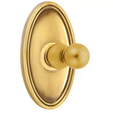 Emtek 2608 Brass Single Hook Post