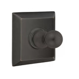 Emtek 2608 Brass Single Hook Post