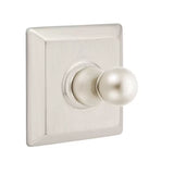 Emtek 2608 Brass Single Hook Post