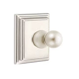 Emtek 2608 Brass Single Hook Post