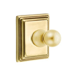 Emtek 2608 Brass Single Hook Post